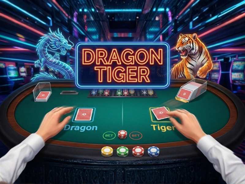 ไพ่เสือมังกร คืออะไร ภาพรวมเกมไพ่ที่ตัดสินผลรวดเร็วและเข้าใจง่าย