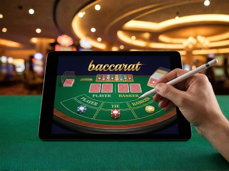 การเริ่มต้นใช้งานเกมบาคาร่าออนไลน์ หลังจากเข้าสู่หน้าเกม