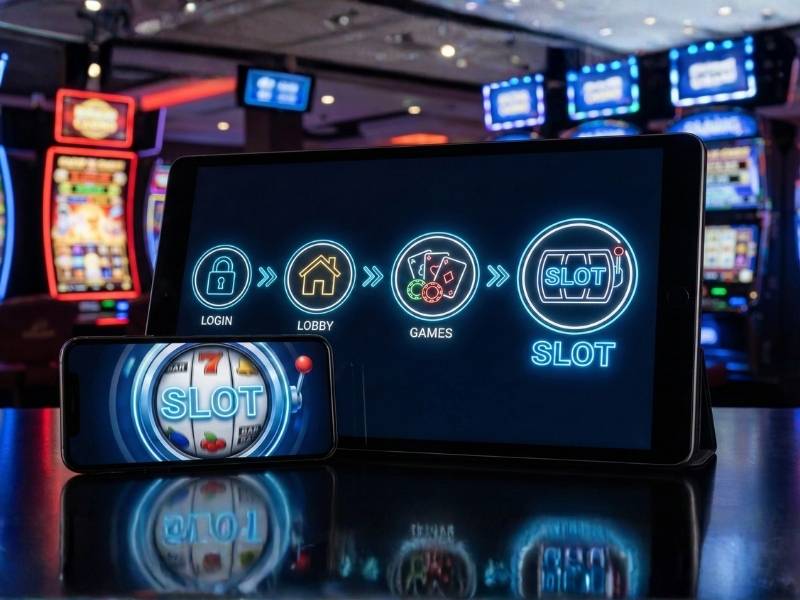การเข้าถึงเกมสล็อตออนไลน์ เส้นทางและขั้นตอนเข้าสู่หน้าเกมสล็อตบนแพลตฟอร์มคาสิโนออนไลน์