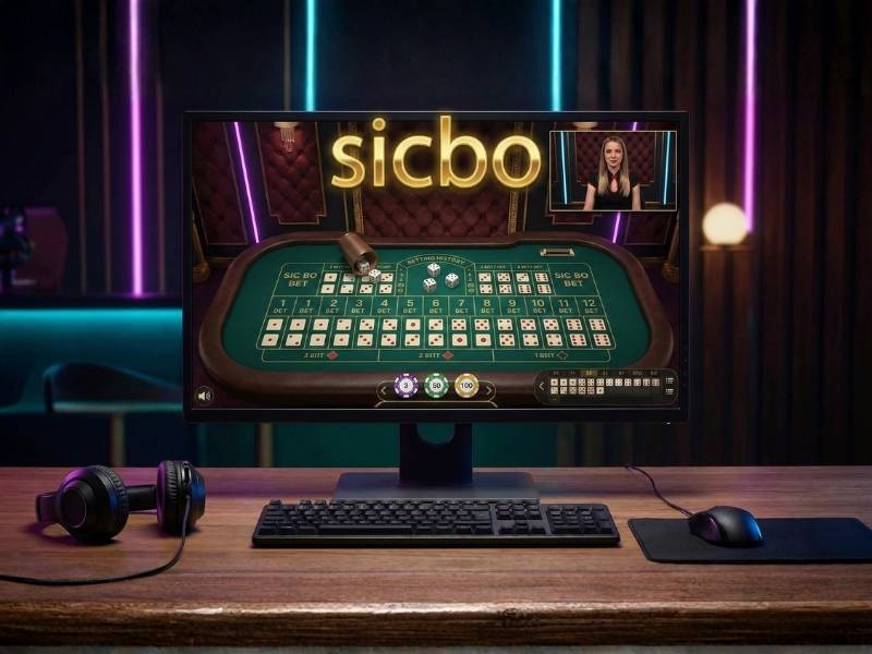 การเริ่มต้นใช้งานเกมไฮโลออนไลน์ บนเว็บ โครงสร้างหน้าเกมและการแสดงผลบนเดสก์ท็อป