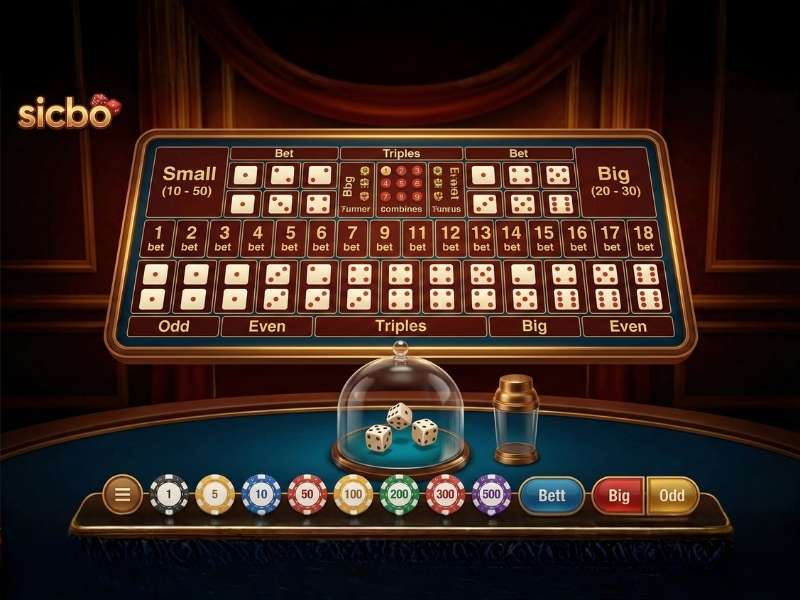 การเริ่มต้นใช้งานเกมไฮโลออนไลน์ ภาพรวมหน้าเกมและองค์ประกอบการใช้งาน