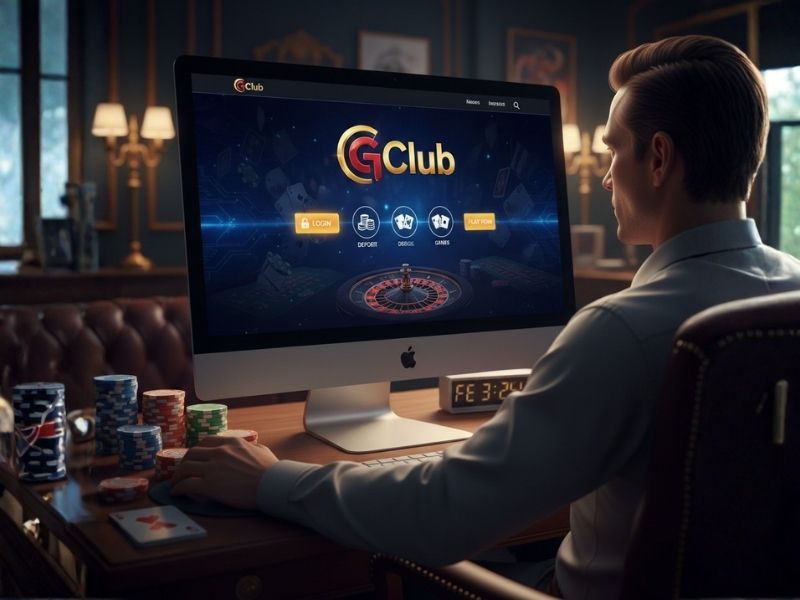 การเริ่มต้นใช้งาน GClub บนเว็บ ลำดับการเข้าถึงและการใช้งานผ่านเดสก์ท็อป