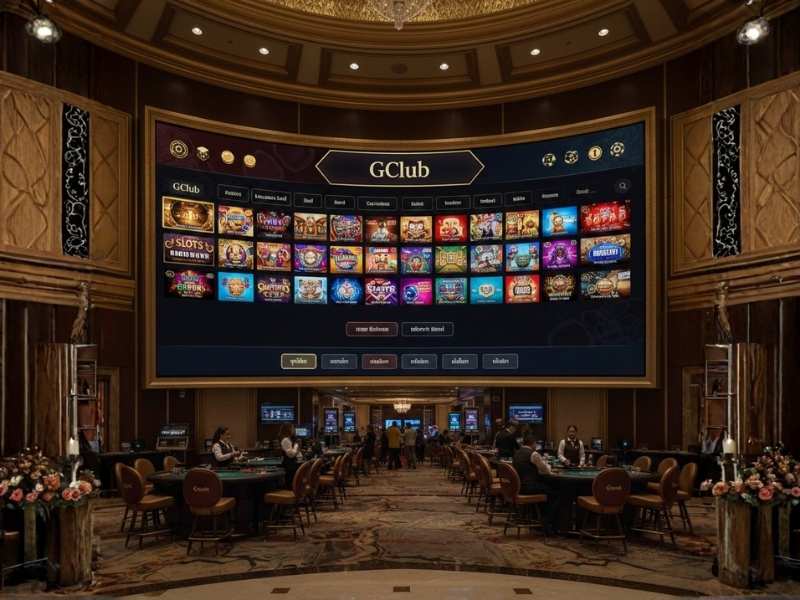 แนวทางการจัดวางองค์ประกอบของแพลตฟอร์ม GClub และโครงสร้างการแสดงผลอย่างเป็นระบบ