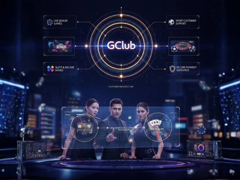 ลักษณะการให้บริการของแพลตฟอร์ม GClub ในมุมมองเชิงโครงสร้างระบบ