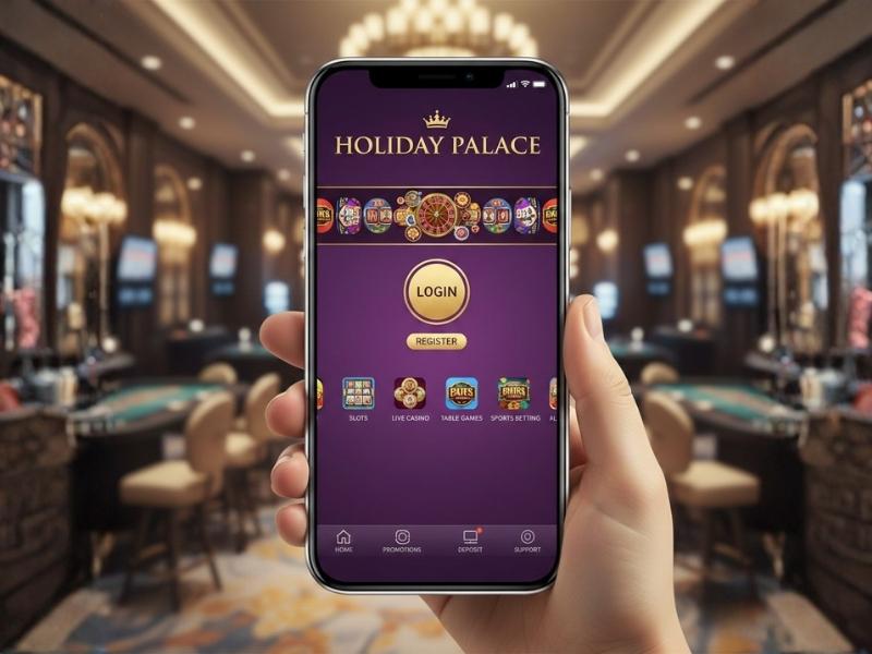 การเริ่มต้นใช้งาน Holiday Palace บนมือถือ การแสดงผลและลำดับการเข้าถึงบนสมาร์ตโฟน