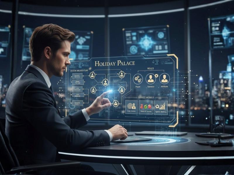 Holiday Palace แพลตฟอร์มคาสิโนออนไลน์ในมุมมองระบบ บทบาท และรูปแบบการให้บริการ