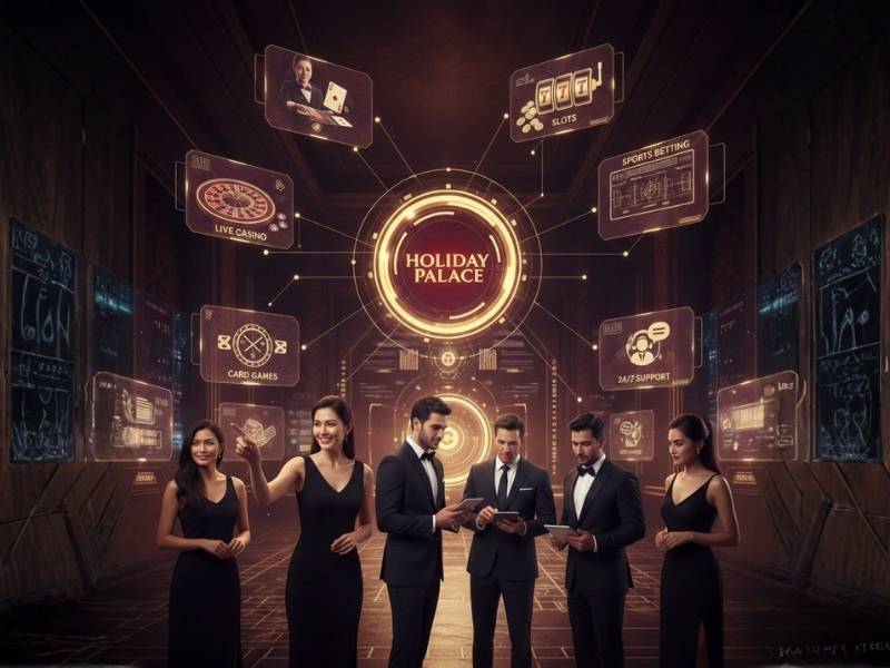 ลักษณะของบริการที่รวมอยู่ในแพลตฟอร์ม Holiday Palace ในมุมมองเชิงระบบ