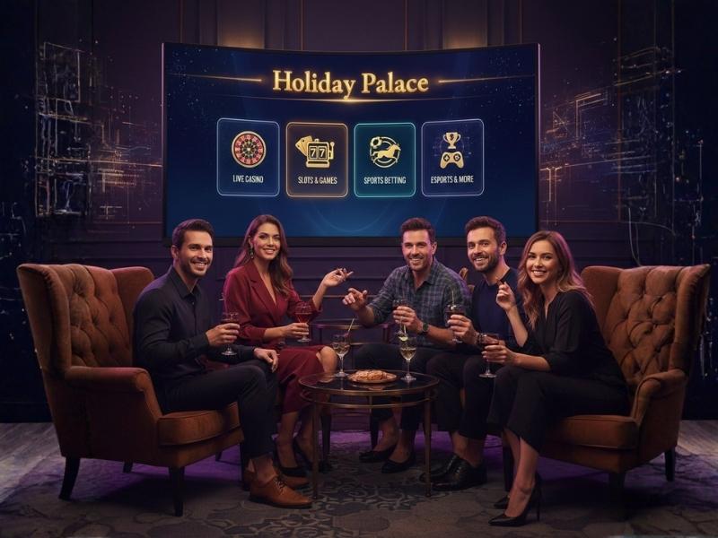 การจัดกลุ่มบริการภายในระบบ Holiday Palace ในมุมมองเชิงโครงสร้าง