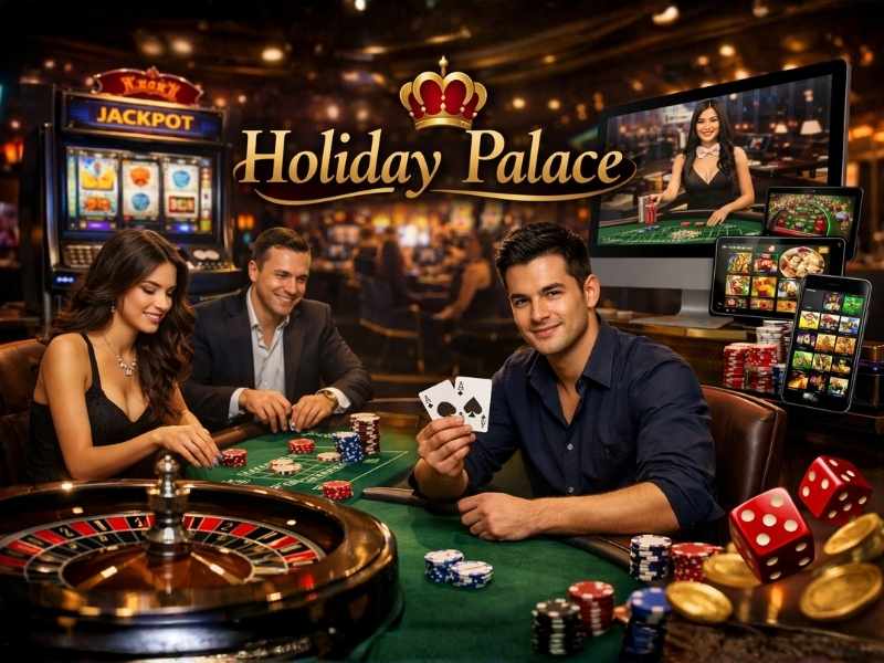 รูปแบบการนำเสนอบริการต่อผู้ใช้งานของ Holiday Palace ในระบบคาสิโนออนไลน์