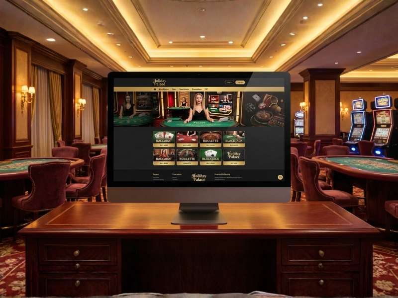 ภาพรวมโครงสร้างเว็บ Holiday Palace การจัดวางหน้าเว็บไซต์และองค์ประกอบหลัก