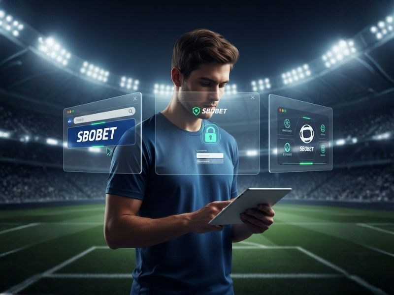 การเริ่มต้นใช้งาน SBOBET ลำดับการเข้าถึงเว็บไซต์และภาพรวมก่อนเข้าสู่หน้าฟุตบอล
