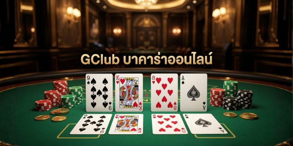 GClub บาคาร่าออนไลน์ หมวดเกมยอดนิยมในระบบคาสิโนออนไลน์
