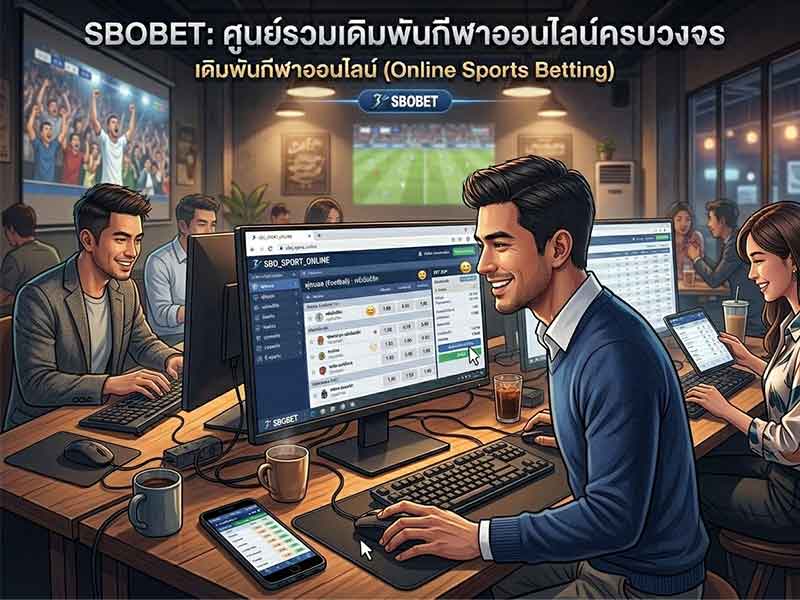 เว็บ SBOBET พนันออนไลน์ เดิมพันกีฬา เว็บตรงมาตรฐานโลก