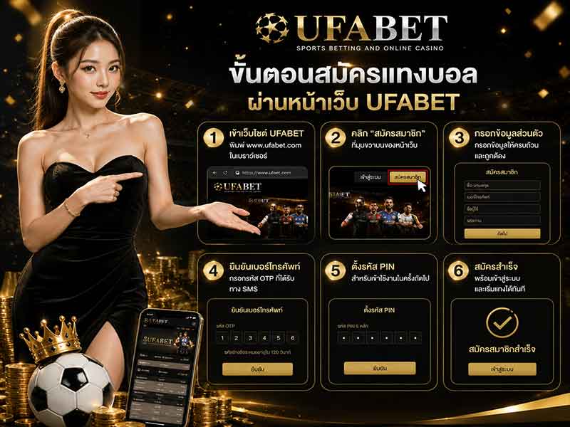 สมัคร UFABET ผ่านเว็บ เล่นแทงบอลออนไลน์