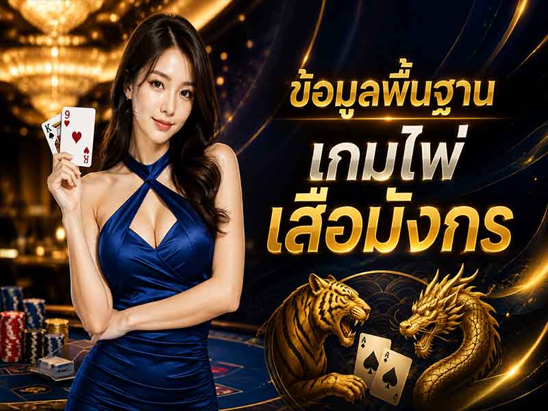 ข้อมูลพื้นฐานเกมไพ่เสือมังกร รู้จักเกมพนันก่อนเริ่ม