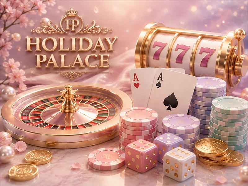 รวมเกมดัง ได้เงินดี Holiday Palace เว็บใหญ่คาสิโนออนไลน์