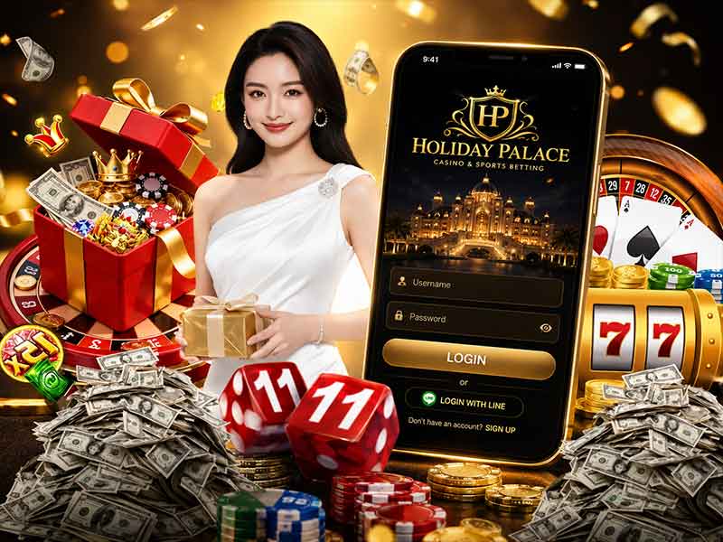 เล่นเกม ผ่านเว็บ Holiday Palace ยกระดับสุดพรีเมี่ยม