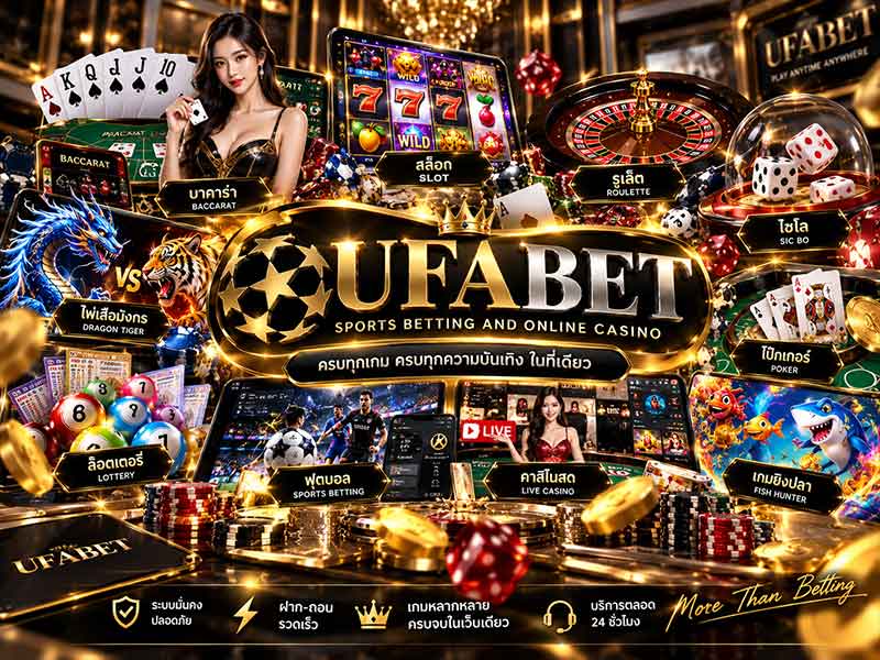เว็บแทงคาสิโนออนไลน์ใหญ่ที่สุด UFABET ครบวงจร